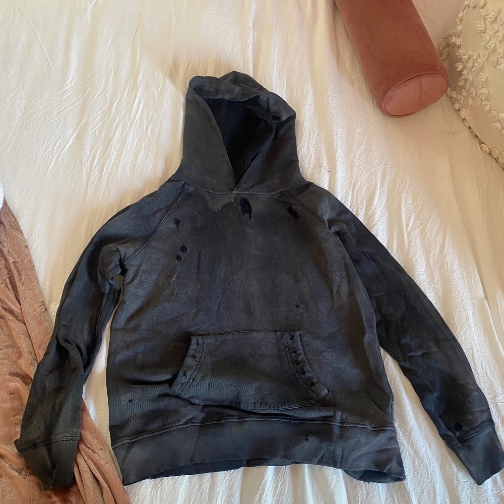 vintage gray hoodie